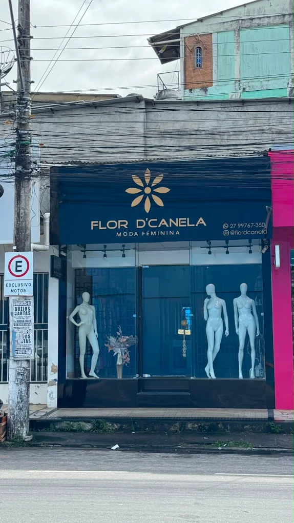 Fachada da Flor D'Canela — Moda Feminina em São Mateus, ES